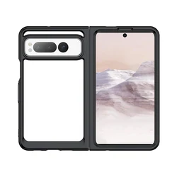 Vibrant Shockproof Protective Case for Google Pixel Fold (BLACK)