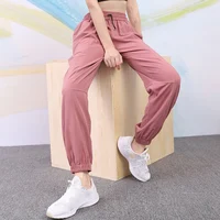 Loose High Waisted Workout Jogging Sweatpants Women Casual Waist Drawstring Sport Gym Joggers Pants Quick Dry Yoga Pants 2023 2