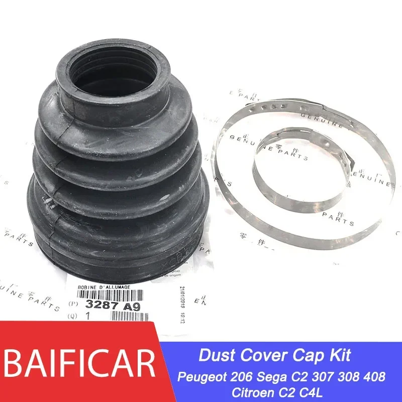 Baificar New Half Driveshaft Inter CV Joint Dust Cover Cap Kit 3287A9 For  Peugeot 206 C-Quater 307 308 408 Citroen C2 C4L DS5