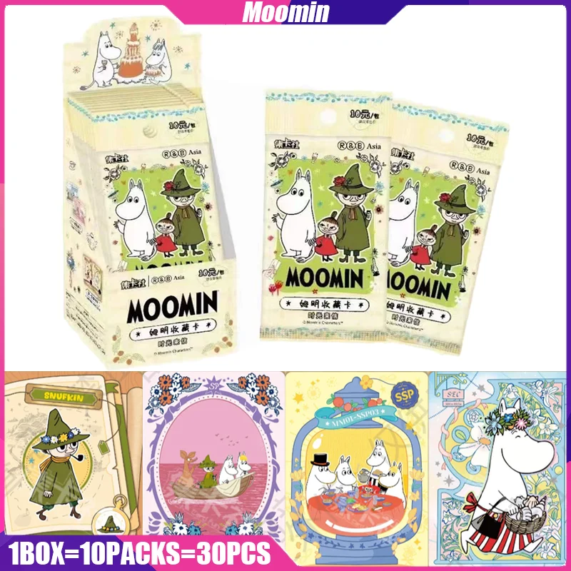 

Карточка. Забавные карточки Moomin, карточки для коллекционирования аниме-фигурок с изображением времени, коробки для Mistery, настольные игры, игрушки, подарки на день рождения для мальчиков и девочек