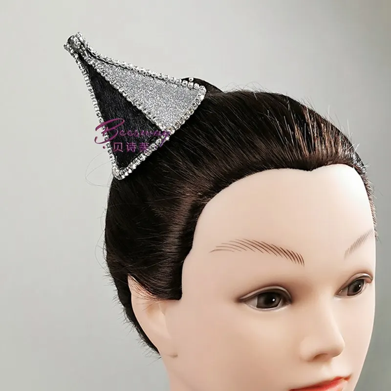 

Миллионы Арлекина Головной убор миллиона клоунов арлеквина головной убор танцевальная Корона Балетные аксессуары для волос