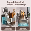 Wall-mounted Bathroom Shlef Suction Cup Shower Shelves Shower Storage Holder Rack Shampoo Storage Rack Bathroom Organizer 3