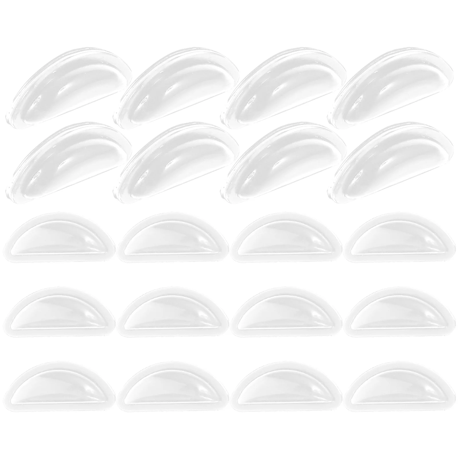 

10 Pairs Glasses Pads Nose Replacement Eye Support Eyeglasses Plastic Frames Silica Gel Parts