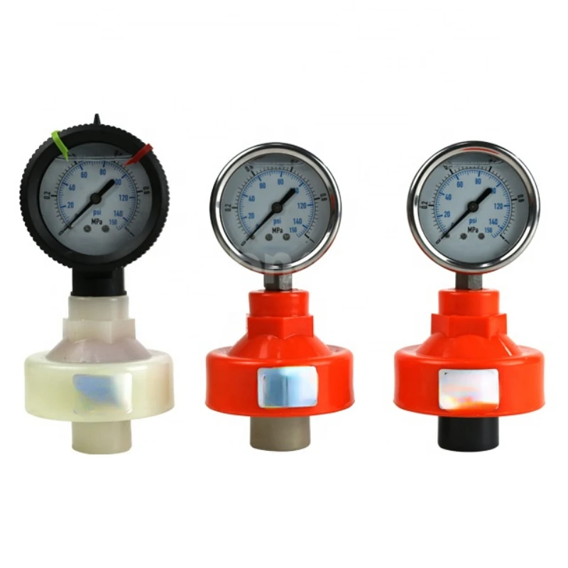 

1Mpa PVDF diaphragm pressure gauge
