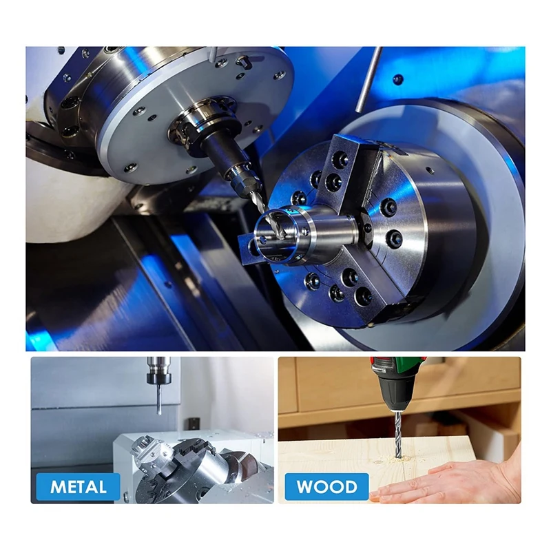 8Pcs Barrel Trimmer Kit High Speed Steel Pen Mill Trimmer With 3/4Inch Cutting Head Woodworking Tool