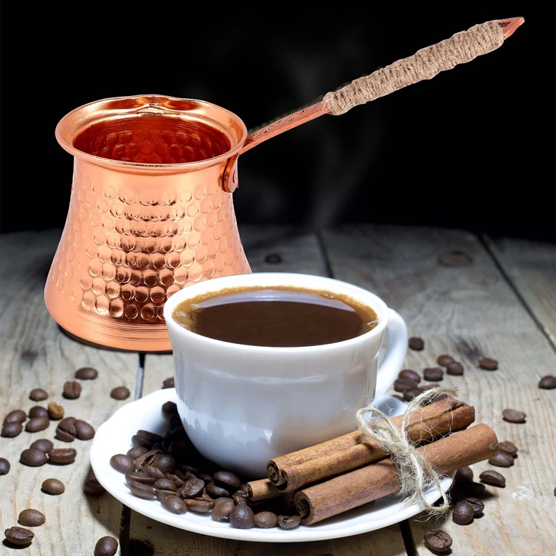 Coffee Turk Turkish Coffee Pot 320Ml Turk Turkish Copper Maker For Cezve Cafeteria coffee pot