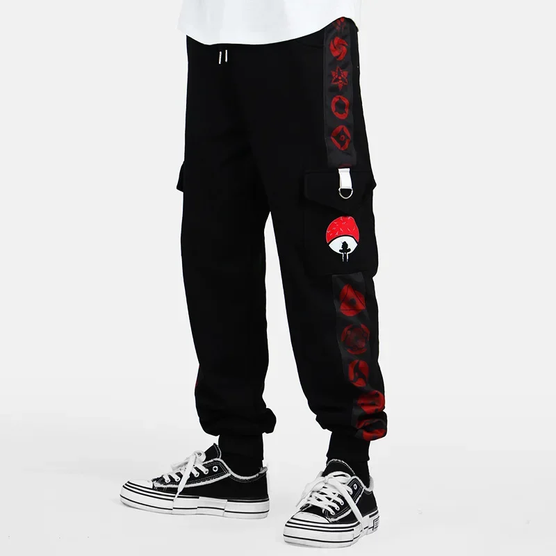 Naruto Akatsuki Fashion Pants Overalls for Man Women Cargo Pants