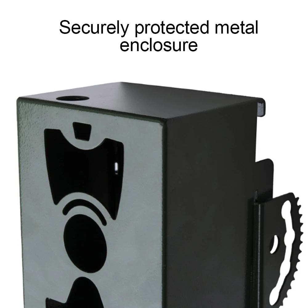 Metal Hunting Camera Protector Iron Box Safety Security Lock Case Accessories Anti-theft For HC801A/ HC801M/ HC801G/ HC-801LTE 6
