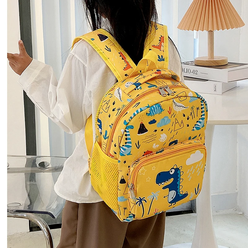 2022 Cartoon Children SchoolBag Cute Dinosaur Unicorn Backpack for Boys Girls Kids School Bags Kindergarten Preschool Baby Bag waterproof cartoon 3d dinosaur backpacks cute kindergarten schoolbag kids book bags 2 6 years old boys girls animal bag