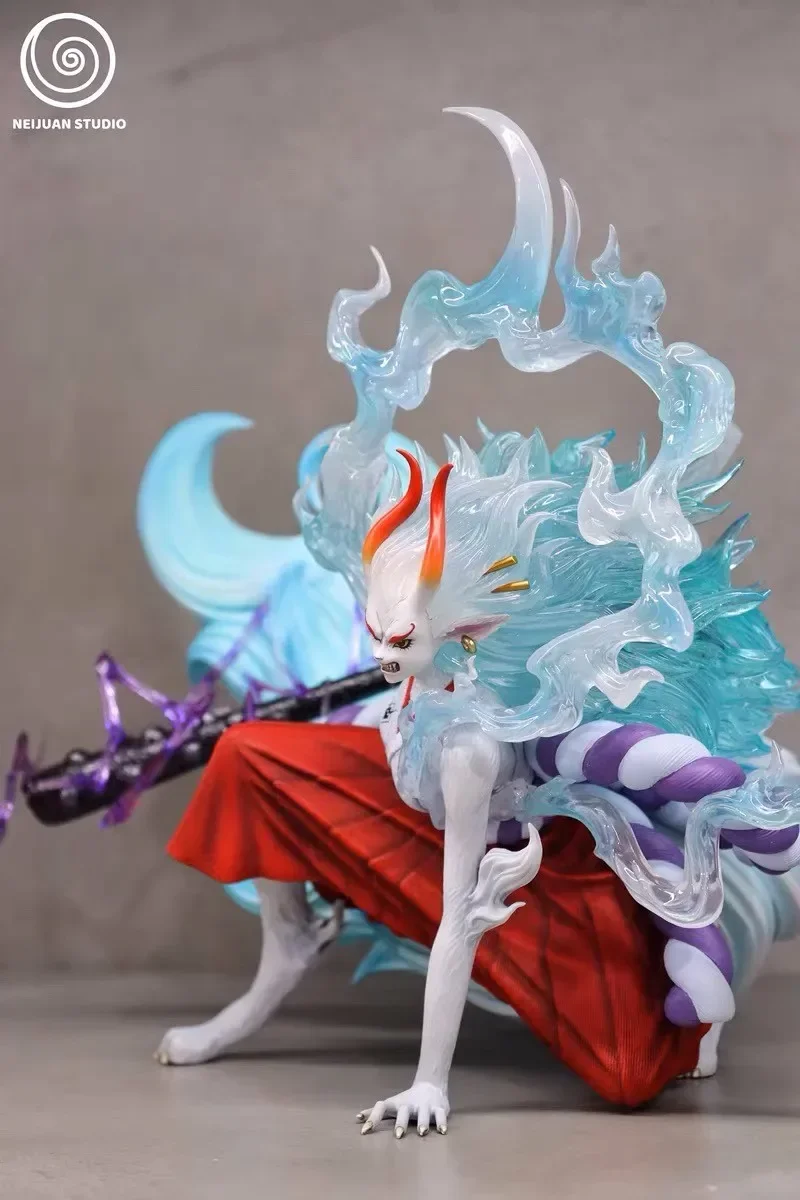 28Cmgenuine One Piece Yamato Action Figure Neibuan Studio Gk Anime Statue Yamato Kids Modello Limitato Figurales Figurine Giocattolo Regalo