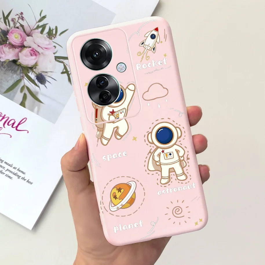 Astronaut Bumper Soft Silicone Slim Back Cover