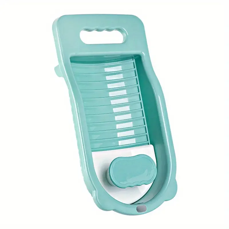 Mini Portable Thickened Plastic Washboard Basin Hand Washing Delicates Socks Underwear Compact Laundry 1pc