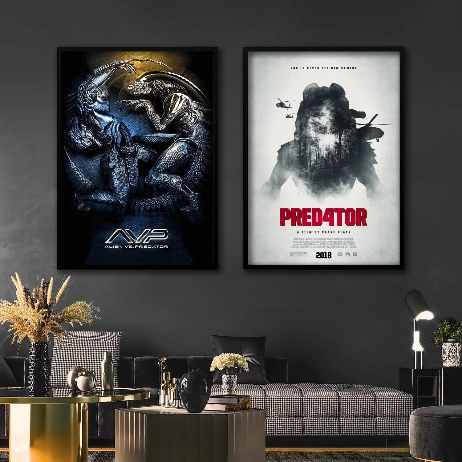 

predator Movie Decorative Painting Canvas 24x36 Poster Wall Art Living Room Posters Bedroom Painting