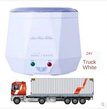 

Мини-рисоварка 1,6 л, Ланч-бокс с электрическим подогревом, портативный термостат, устройство для приготовления еды, плита для автомобиля, грузовика, 12/24 в