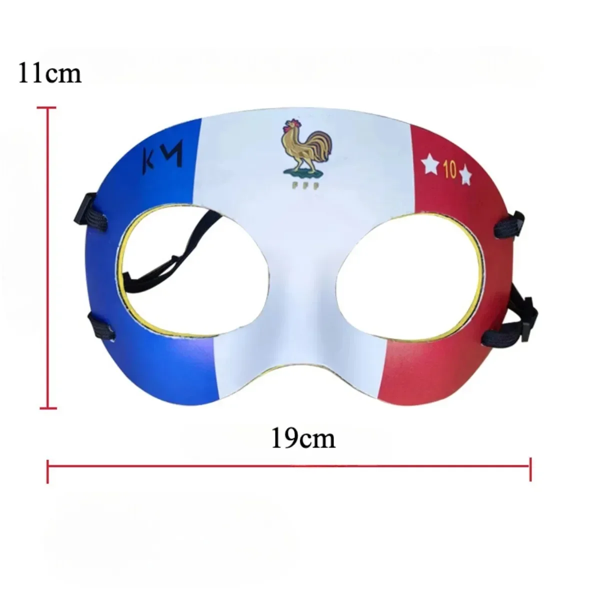 PSG Sporty Mask Protective Face Mask for Athletes Face Guard La Coq Gaulois Mbappe Facial Protection Sports Nose Protection