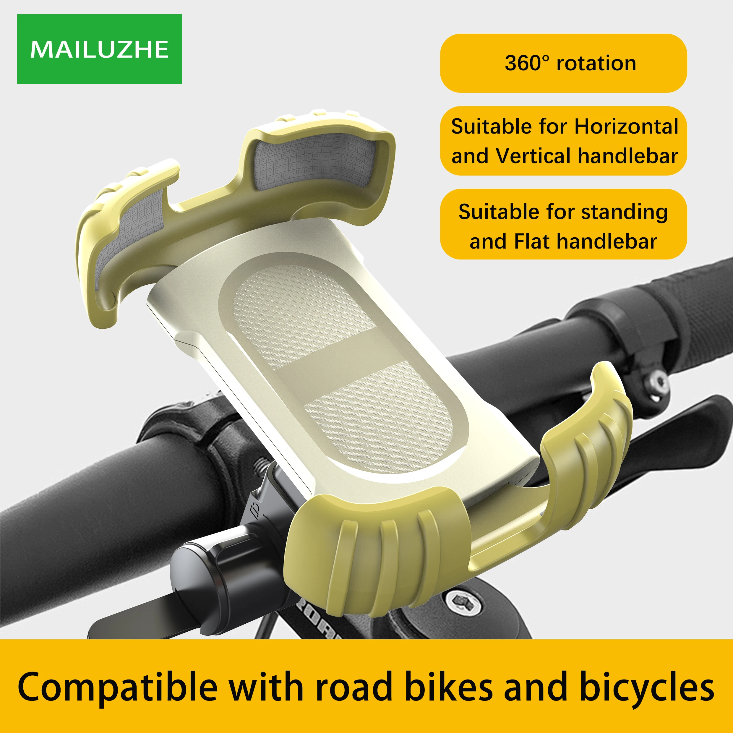 Universal Advanced Bike Phone Mount - 2024 Edition