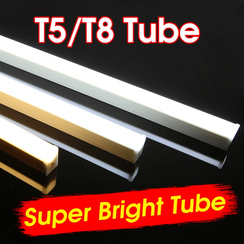 LED Lamp T5/T8 Tube Light 220V 10W Ceiling Lamp For Kitchen Bedroom Lighting Cold White/Warm Light LED Bar Light Garage Lighting