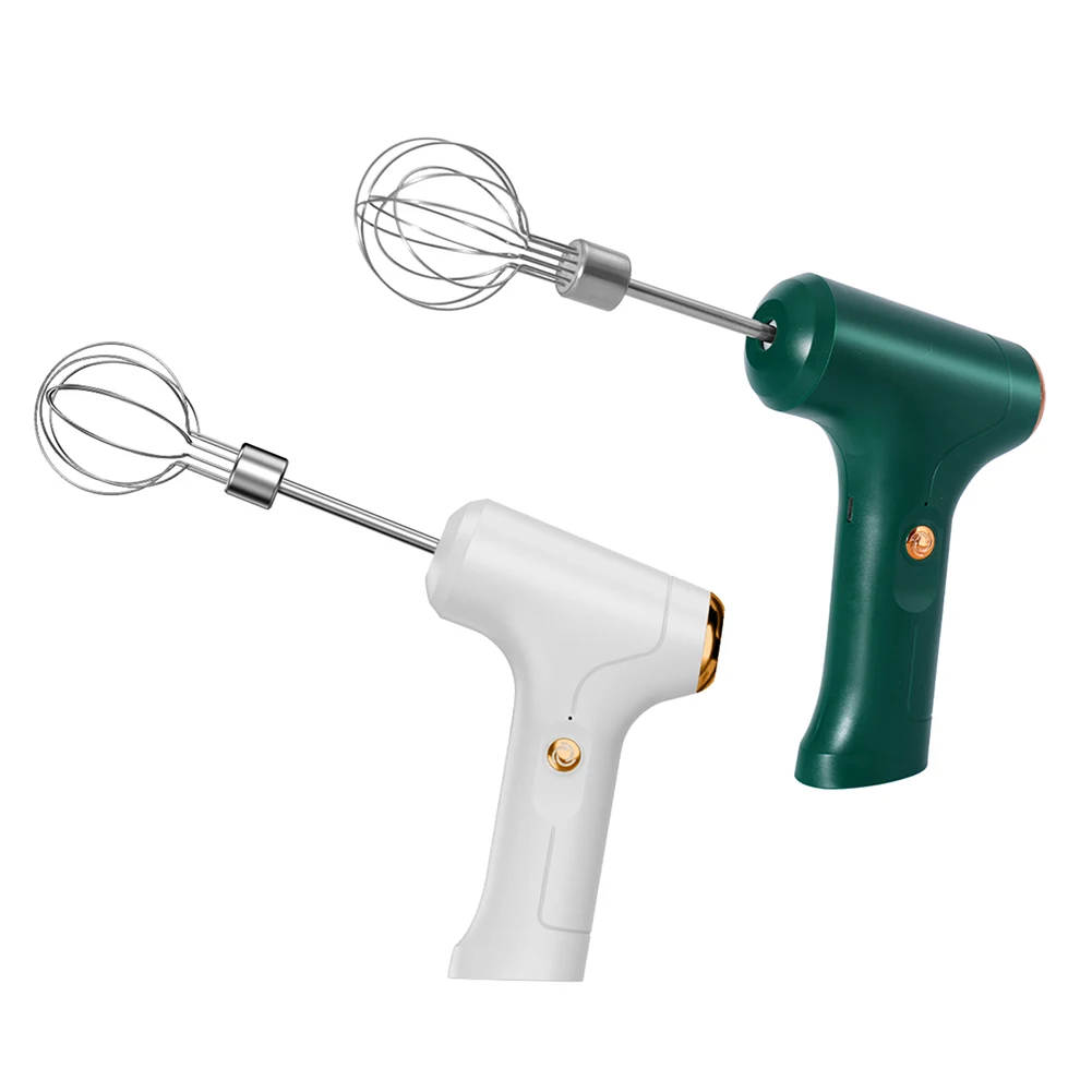 Electric Mixer Handheld Mixer Egg Beater Set USB Rechargeable Wireless Food Blender Tool for Kitchen for Baking & Cooking