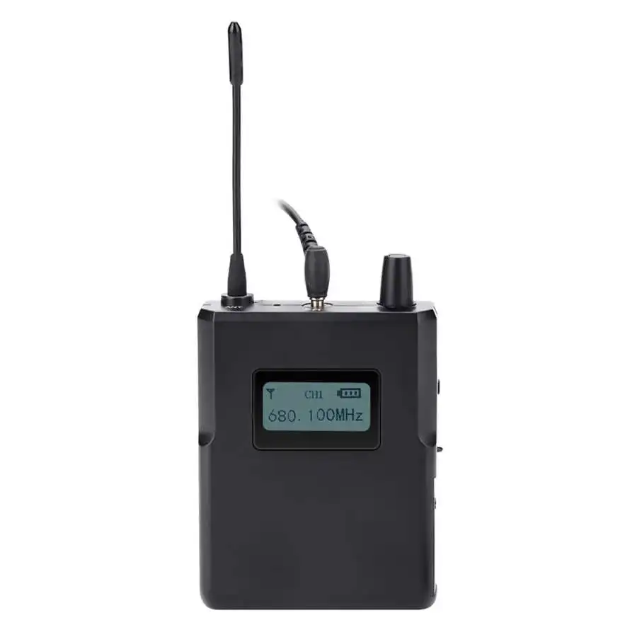 Original for ANLEON S2-R Receiver 863-865/670-680/526-535MHz Stage Monitor Receiver Clear Sound Wireless Monitor with Earphones