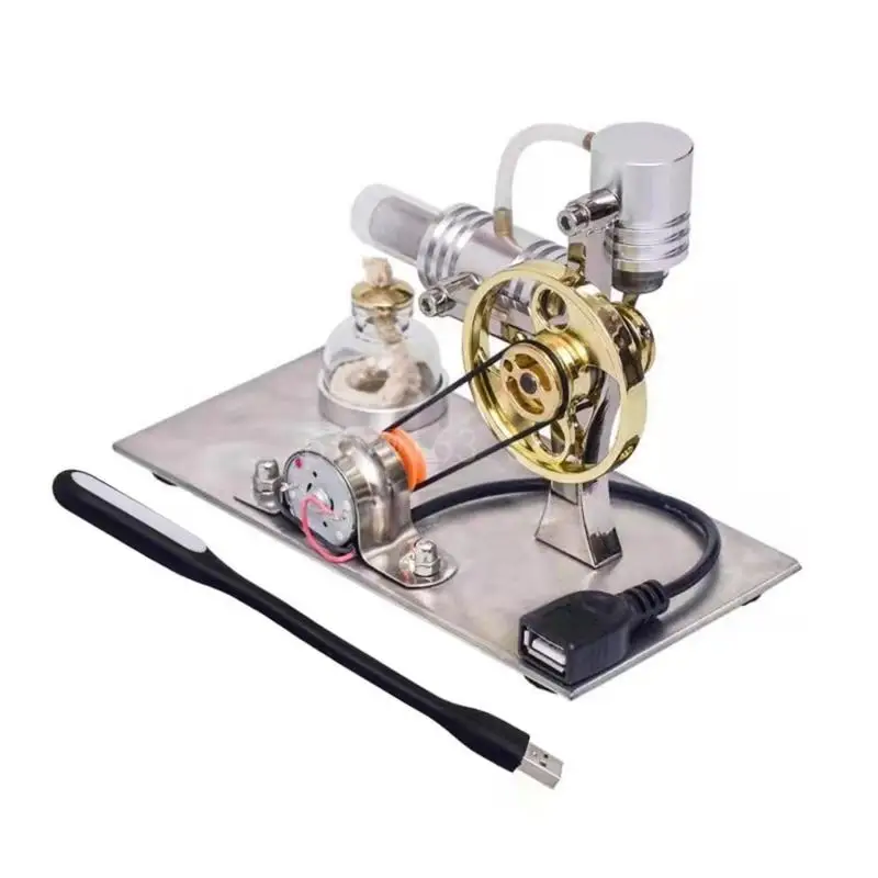 Modelo educacional compacto, modelo motor agitador, modelo
