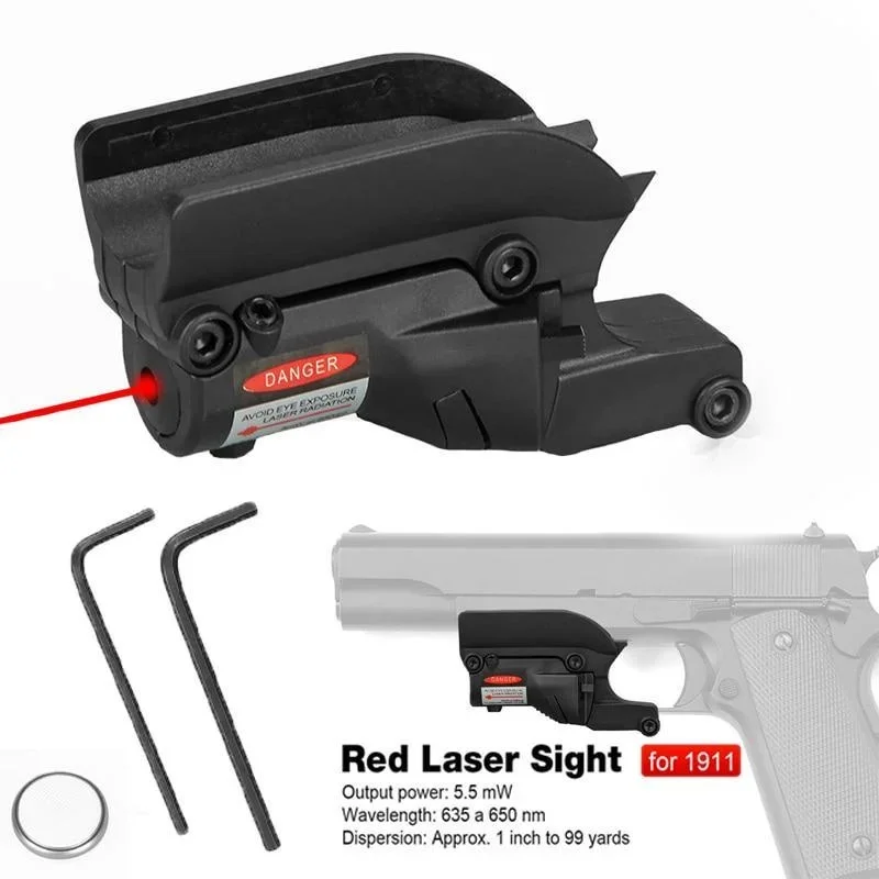 Laser Sight Accessories Laser Aimer Red Sight For 1911 Gun For Rifle Scope Hunting