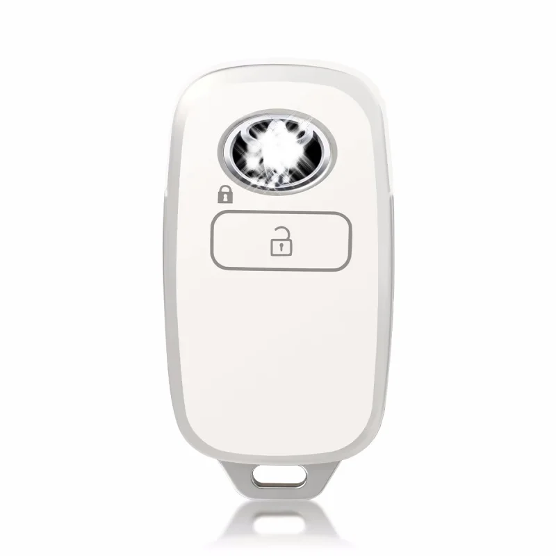 2-Tasten-Autoschlüsselanhänger, modisch, weiches TPU, Autoschlüssel-Hülle, Schale für Toyota Perodua Malaysia, Autoschlüssel-Schutz, Zubehör – Detail 7
