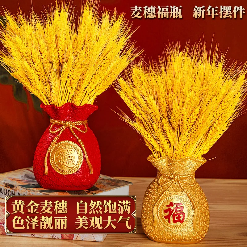 

Уши ячменя золотые, искусственные цветы искусственные, для гостиной, обеденного стола, букеты сухих цветов, украшения ВАЗ, новоселье