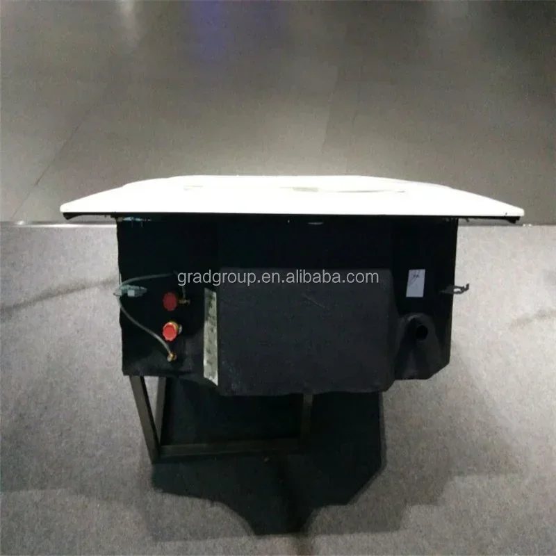 Ceiling Mounted Cassette Type Air Conditioner Ceiling Air Conditioner 24000-60000btu Cooling Capacity White Commercial GRAD 5