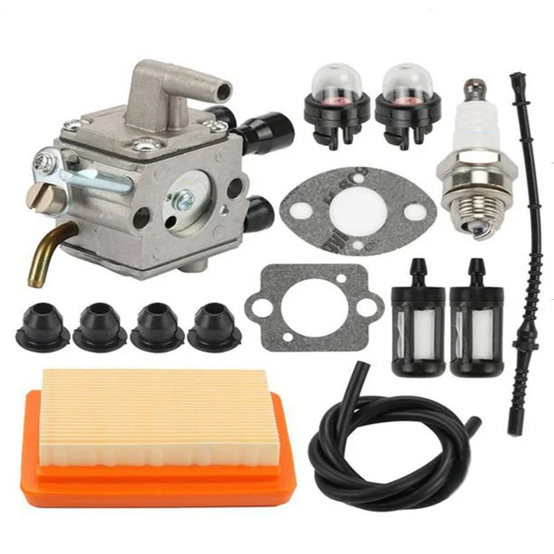 Carburetor Kit For Stihl FS120 FS120R FS300 BT120C BT121 FS200 FS250 FS350 FR350 FR45 Carburetor Kit Replacement Parts Brand New