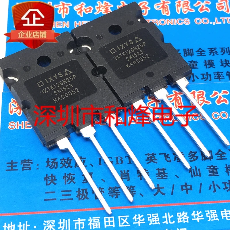 

5PCS-10PCS IXTK120N25P TO-264 250V 120A NEW AND ORIGINAL ON STOCK