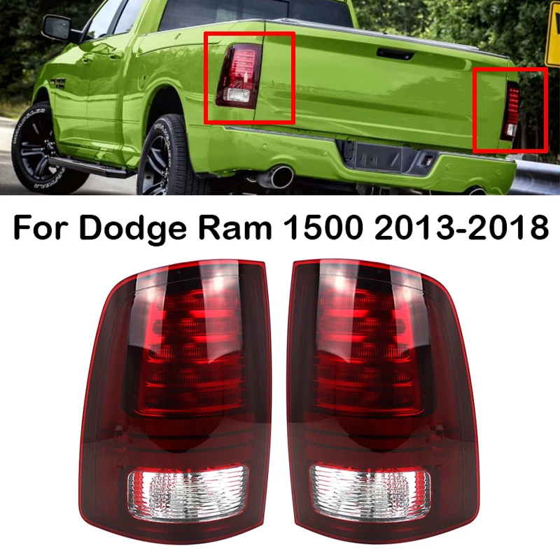 

Car Rear LED Tail Light Tail Lamp Taillights Stop Brake Lamp Reverse Light 68093081AC 68093080AC For Dodge Ram 1500 2013-2018