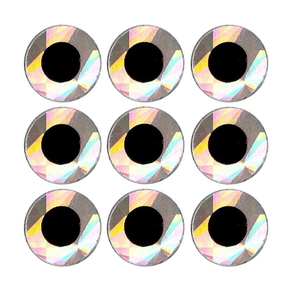 

154pcs/120pcs/72pcs 4/5/6/8mm 2D Flat Fishing Lure Eyes Tape Flat Stick On Fishing Lure Eye Artificial Fish DIY Accessories