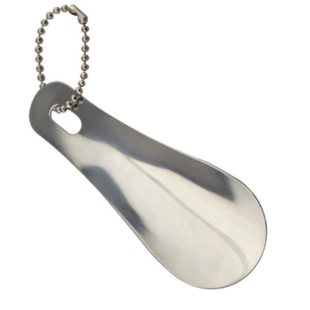 1 Pcs 10cm Stainless Steel Metal Shoe Horn Spoon Shoehorn Shoes Lifter Tool Professional shoe horn