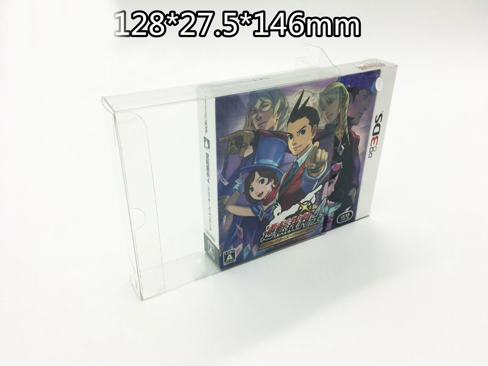 1 Scatola Di Protezione Per Nintendo 3Ds Ace Advocator Videogioco Edizione Speciale Clear Display Case Collect Box