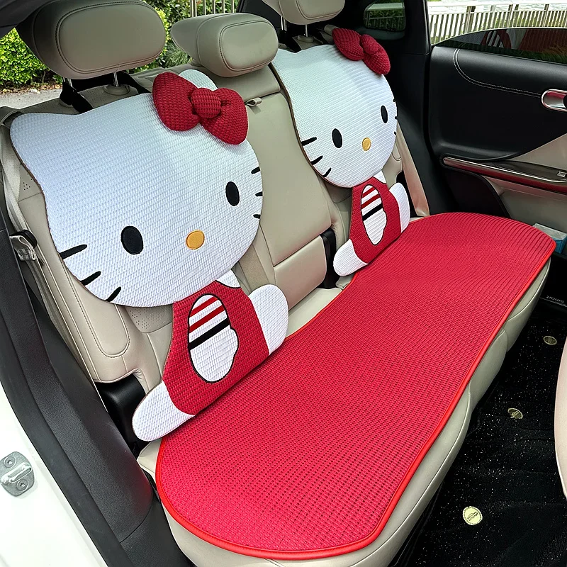 新品♡レア♡サンリオ♡ピンクのキティちゃんカーシートクッション 新品♡レア♡サンリオ♡ピンクのキティちゃんカーシートクッション