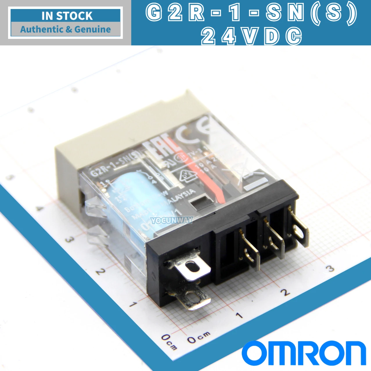 New Authentic Original OMRON Relay G2R-1-SN G2R-2-SN 24VDC SND SNI 220V 5 PIN 8Pin 2 On 2 Off