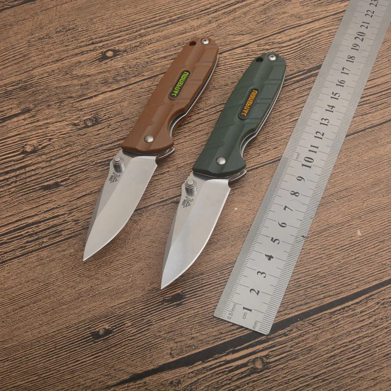 SanRenMu 7092 Folding Pocket Mlitary Knife Outdoor 8CR18 Blade ABS