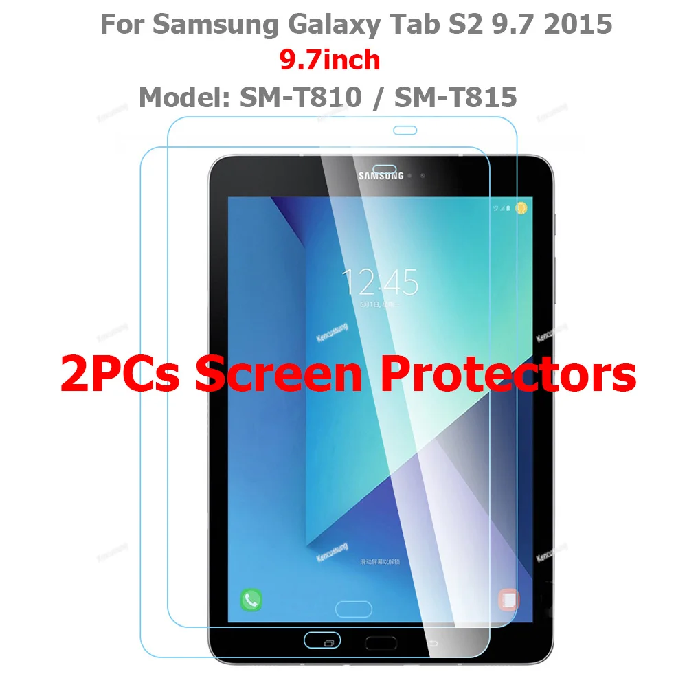 Premium Tempered Glass Screen Protector Duo - Scratch Resistant Film