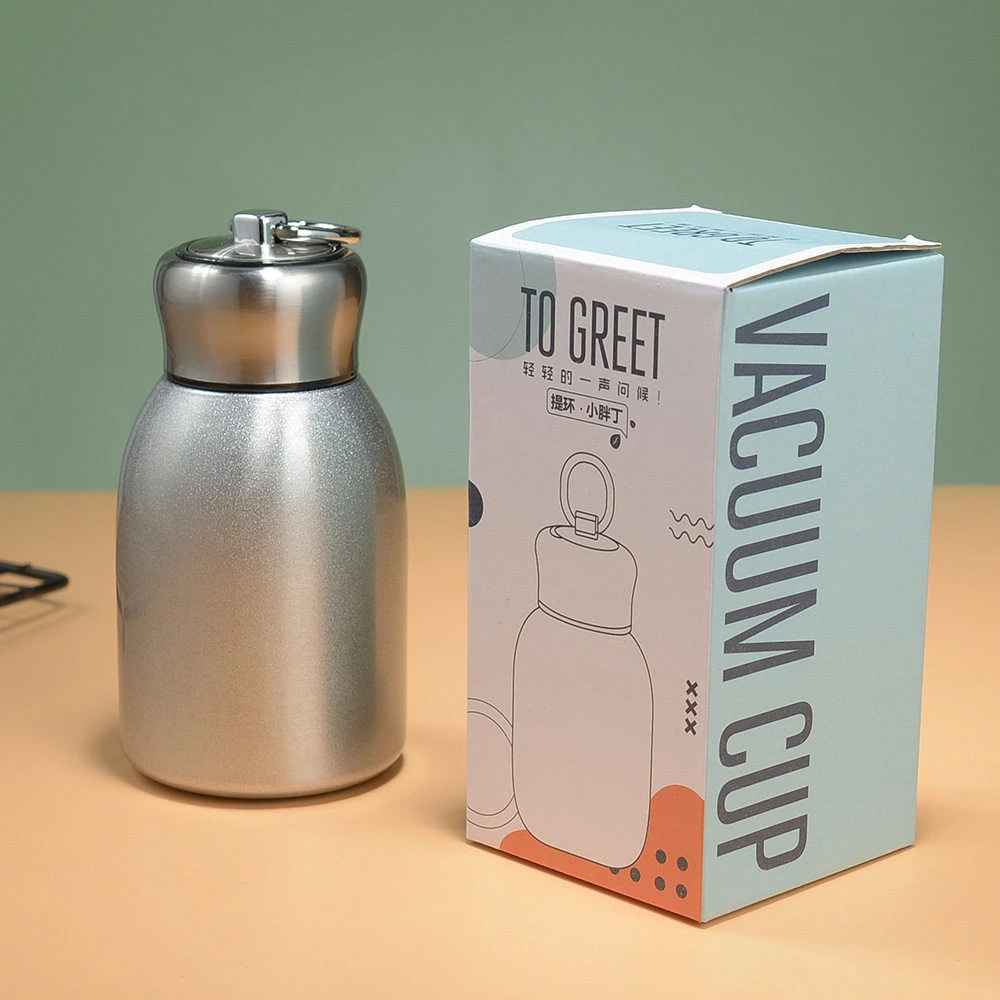 1pc 300ml Insulated Stainless Steel Travel Mug - Keeps Drinks Hot or Cold for Hours - Ideal for Camping and Travel