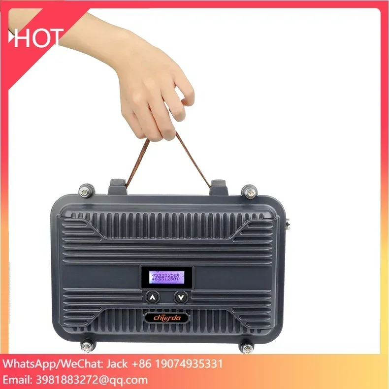 핫세일 DMR 디지털 미니 듀플렉스 UHF/VHF 10W 양방향 무전기 휴대용 리피터 통신 범위 20KM 워키토키 기지국 V9D