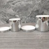 Disco Ball Planter Pot with Drainage Hole Ceramics Mirror Disco Ball Vase Plant Pot Flower Pot Flat Base Mirror Disco Ball Vase 5