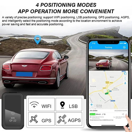 GF-22 GPS 추적 장치, 실시간 차량 추적기, 음성 제어, 미니 정밀 위치 2023, 분실 방지 장치, 로케이터 장치, 신제품 2