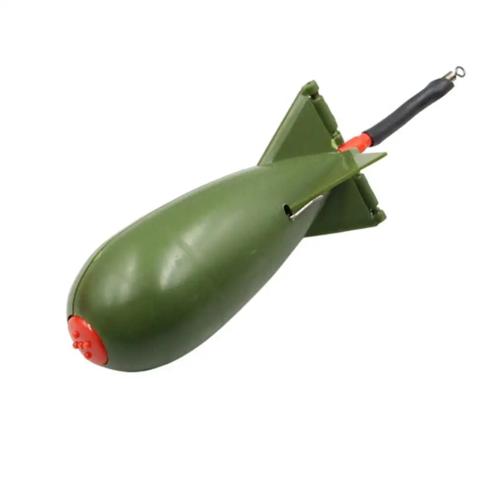 Carp Fishing Rocket Feeder Spod Bomb Float Lure Bait Holder Spomb Pellet Rockets Feeder Position Gear Accessory 17.5/14.5/10.5cm fishing accessories