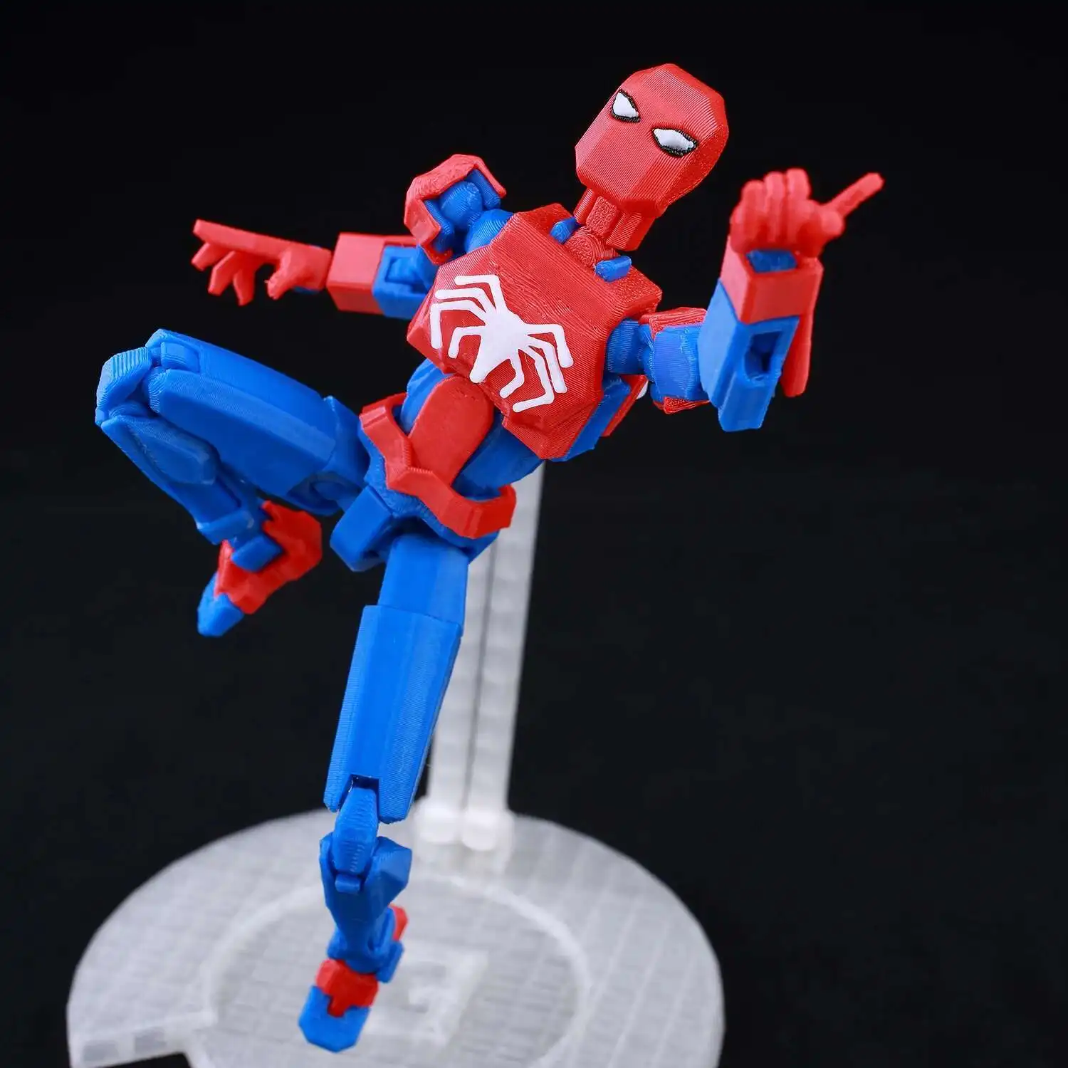 9L3D Printed Lucky Dummy 13 Spider-Man 3D Printed Action Figure