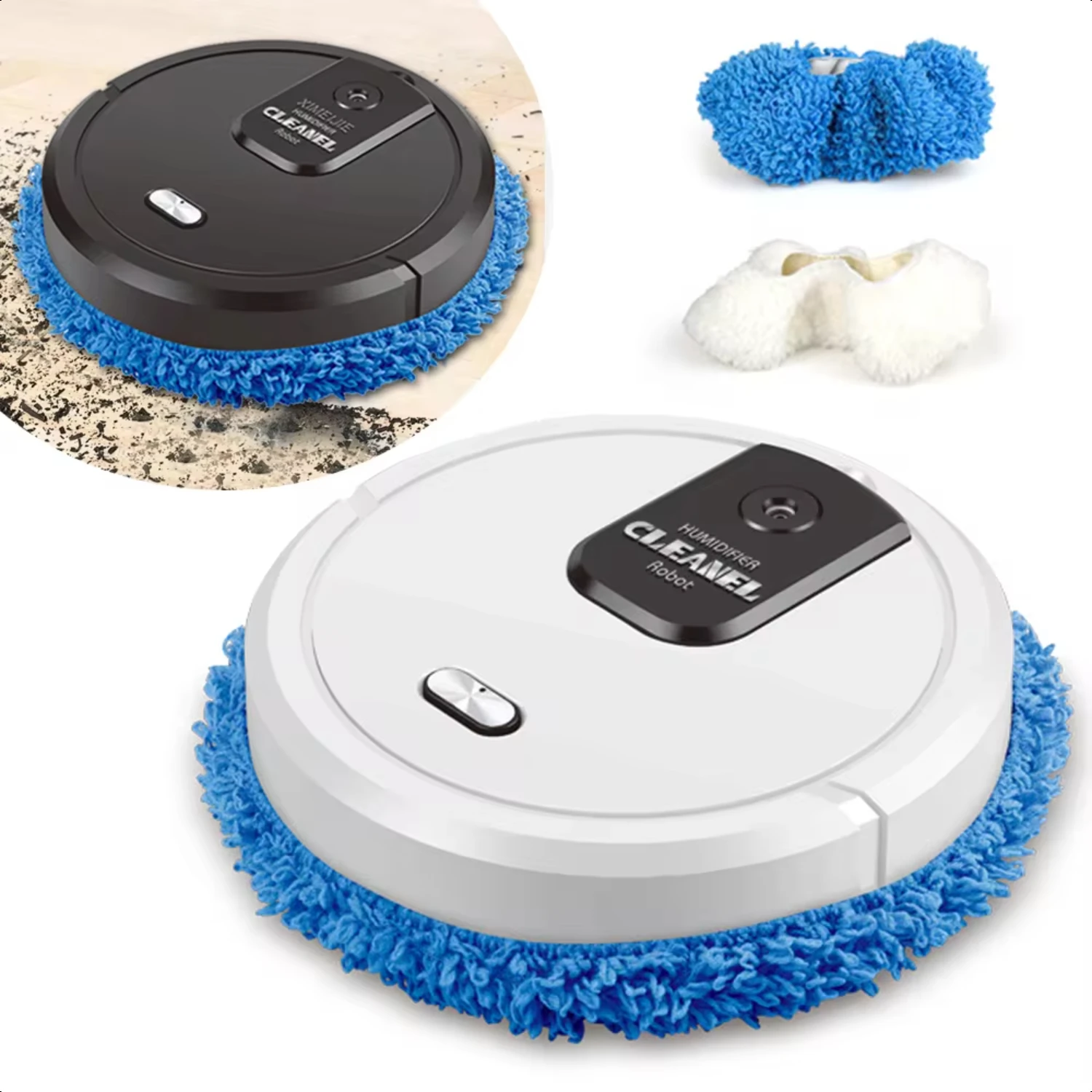 Robot Cleaner Floor Mopping Sweeping Machine 3 In 1 Smart Dust Auto Sweeper USB Aspirador para coche Vacuum robot cleaner Vaccum 2