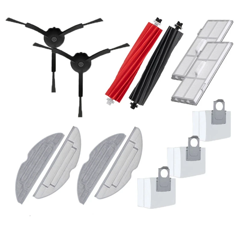 

Аксессуары, боковая щетка, фильтр, Швабра, тканевые пылесборники, аксессуары для Roborock S8 / S8 + / S8 Pro / G20