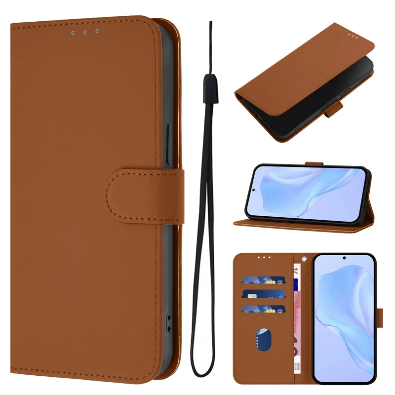Candy Solid Color Flip Cover