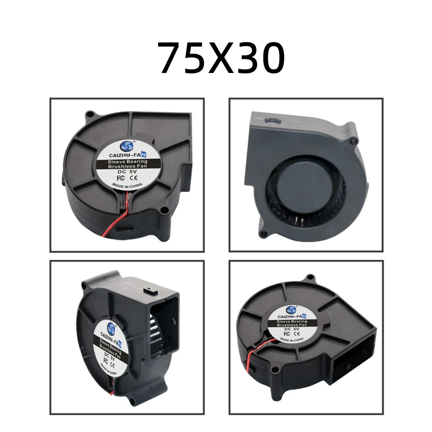 30MM 40MM 50MM 60MM 75MM 97MM Cooling Fan Brushless Motor Case Fan Blower Humidifier FanInduction Cooker 2PIN