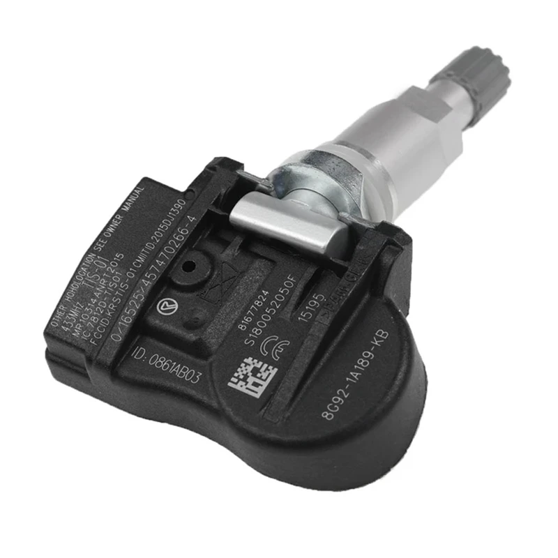 

4PCS Tire Pressure Monitor Sensor TPMS 8G92-1A189-KB 8G921A189KB For Ford Galaxy S-MAX WA6 Mondeo BA7 433MHZ