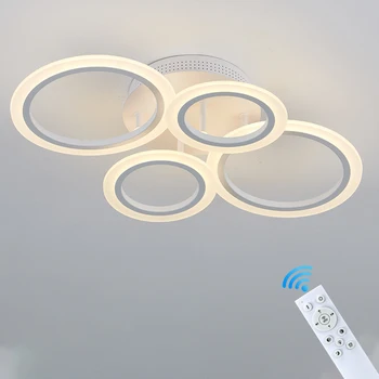 LED Acrylic Ring Chandelier 1
